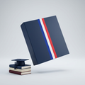 Student Visa Kit — Campus France & VLS-TS, mockup 3D du coffret
