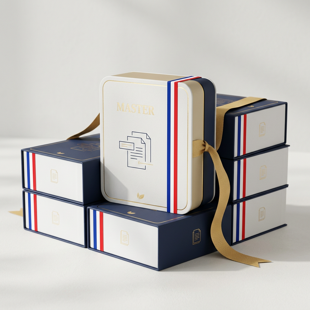 The Complete Visa Blueprint — All 5 Kits Bundle, mockup 3D des 5 coffrets