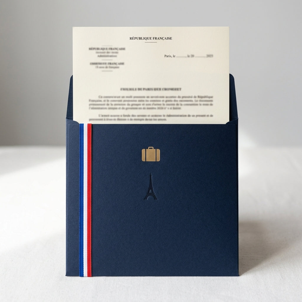 Long-Stay Visitor Visa Kit — aperçu limité de la première page du modèle